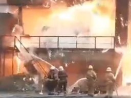 ЧП на &laquo;Азовстали&raquo;: 2 тысячи тонн жидкого чугуна вылилось в цех (ВИДЕО)