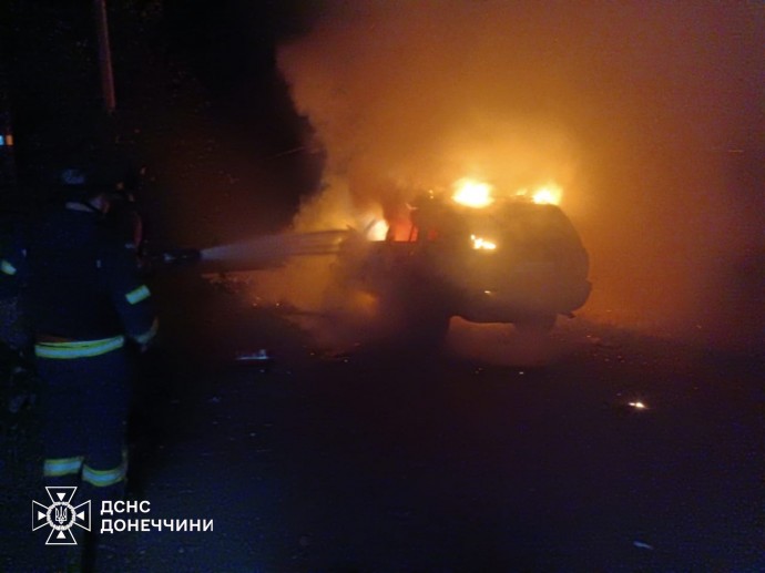 Ночные обстрелы Константиновки: ранены гражданские, разрушенные дома и предприятия