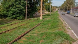 В Константиновке собираются демонтировать трамвайные рельсы