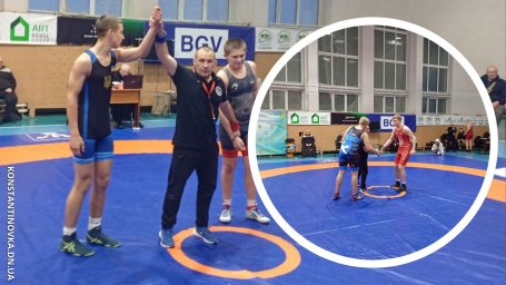 Юные борцы из Константиновки получили призовые места на чемпионате по греко-римской борьбе в Житомире