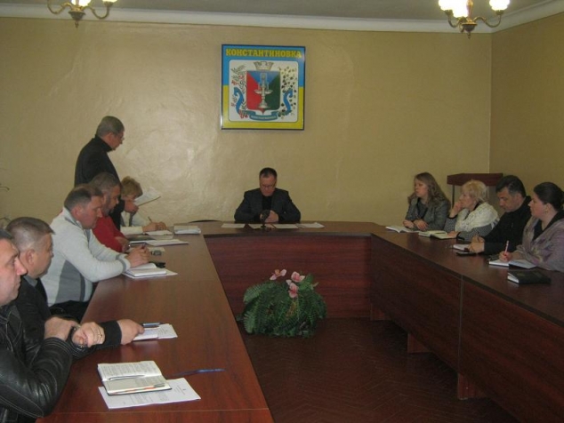 Аппаратное совещание с заместителями городского головы