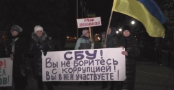 Шахтеры Родинского стали на защиту своих руководителей