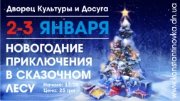 Афиша: Новогодние приключения в сказочном лесу