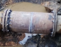 Устранение утечек на Втором донецком водоводе