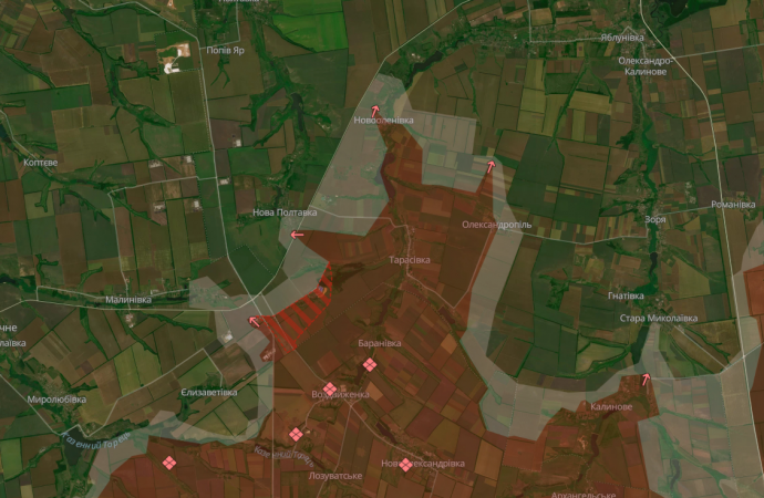 Російська армія просувається на Костянтинівському напрямку: ситуація загострюється