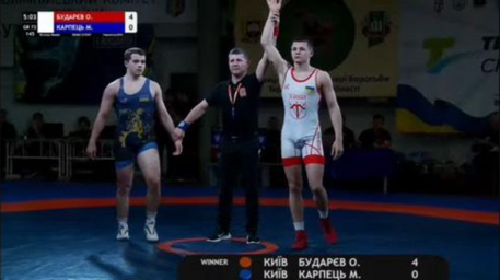 Олександр Бударєв виборов бронзу на Чемпіонаті України з греко-римської боротьби