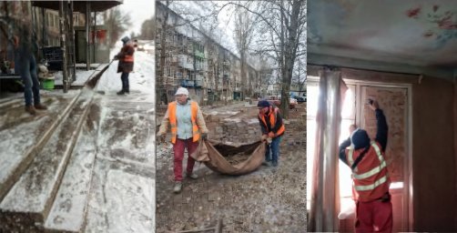 Коммунальщики Константиновки: от уборки снега до восстановления после обстрелов