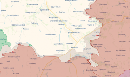 Константиновское направление: враг продвинулся у Клебан-Быка &mdash; ситуация вблизи Константиновки обостряется