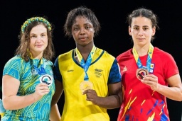 Борец Алина Бережная получила &laquo;серебро&raquo; первых Всемирных пляжных игр, Маргарита Крылова - в пятерке 