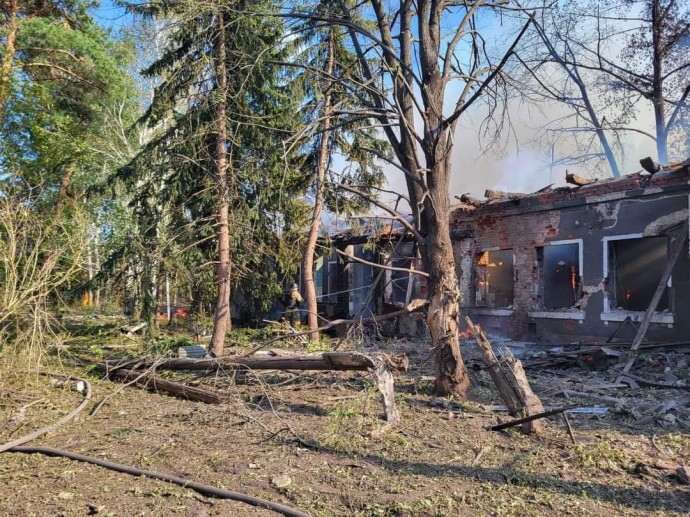 Обстановка в Константиновской громаде 27 июля 2024 г. Обстрелы, разрушения