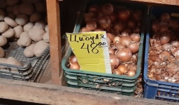 
Лук для жителей Константиновки становится деликатесом
