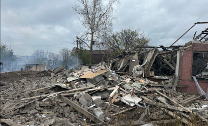 Ситуація в Костянтинівці станом на ранок 25 жовтня 2025 року. Пошкоджено житловий будинок, постраждалих немає.