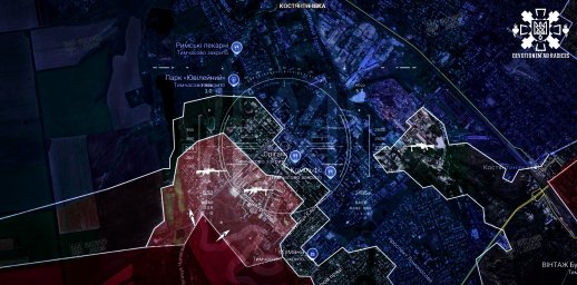 Константиновское направление под постоянным давлением: РФ пытается изолировать логистику и продавить оборону