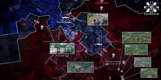 Ситуация на фронте 17.06.2026: враг продвигается возле Константиновки и усиливает давление на город