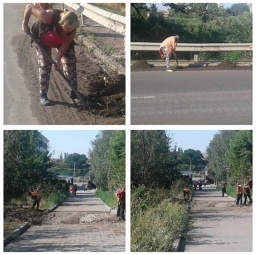 ​Работники КП &laquo;Коммунтранс&raquo; выполняют плановые работы по уборке территории города