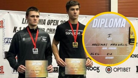 Юний кікбоксер із Костянтинівки став чемпіоном відкритого Чемпіонату Литви