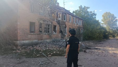 Костянтинівка знову під ворожим вогнем: є поранені та руйнування - 14.09.2025