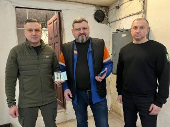 Відзнака за мужність: очільника Костянтинівського міськгазу нагородили медаллю