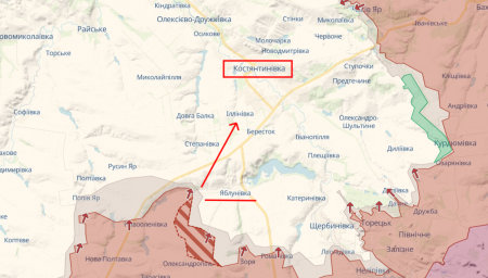 Російські війська закріпилися біля Яблунівки: загроза зростає на Костянтинівському напрямку