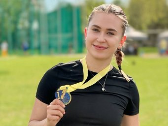 Марія Стрєлець &mdash; переможниця Кубку України з метання диска