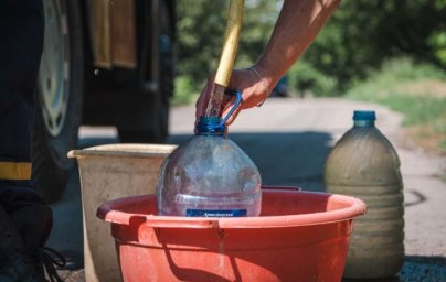 
Из-за боевых действий поврежден водовод, питающий Константиновскую громаду
