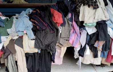 Большой выбор бесплатного секонд-хенда предлагают жителям Константиновки