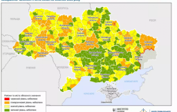 Константиновка с понедельника в желтой зоне: В Украине обновили карантинное зонирование