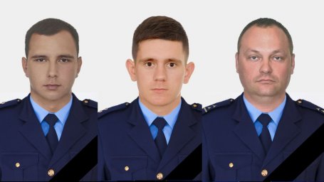 У Костянтинівці вшанували третю річницю загибелі трьох піротехніків ДСНС