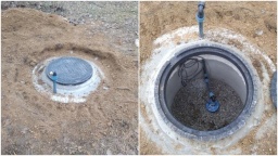 В Константиновке пробурили артезианские скважины на территории больницы
