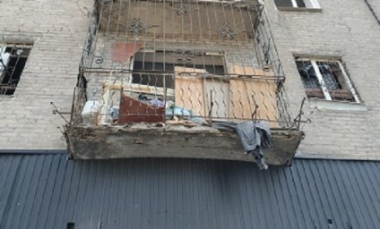 Как живут сегодня жильцы пострадавшего дома в Константиновке