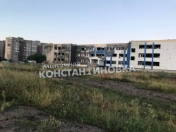 Зруйновано ще одну Костянтинівську школу
